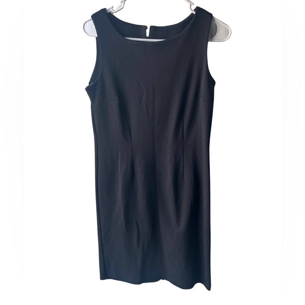 Hanna Andersson Black Sheath Dress